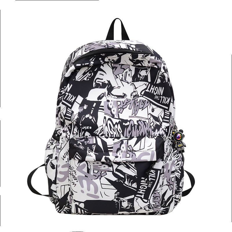 Künstlerischer Grafikdruck Rucksack Brehn