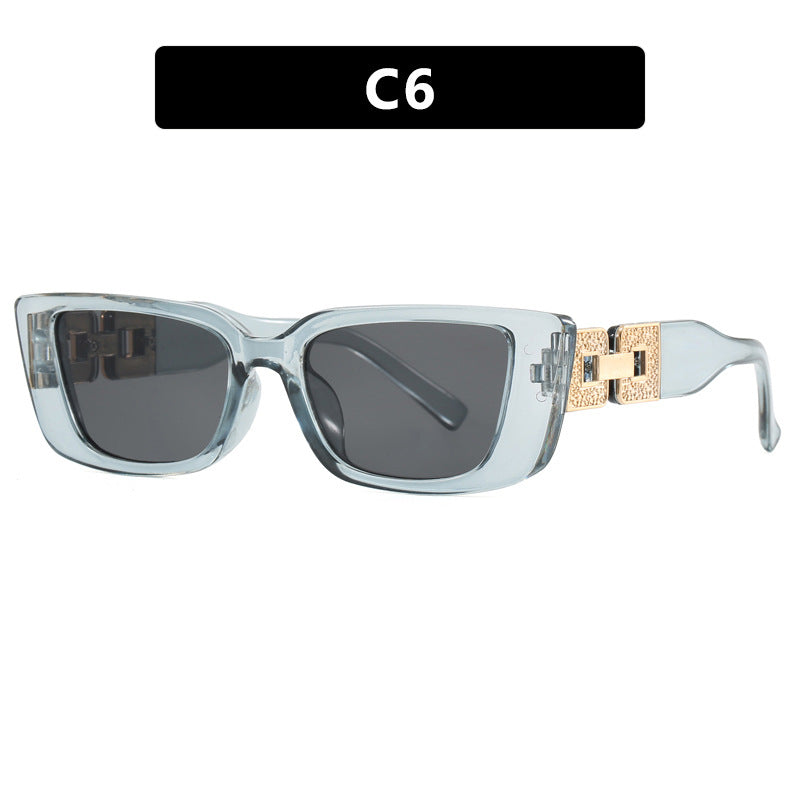 Damen modische Oversized Sonnenbrille mit einzigartigem Leopardenmuster Brehn