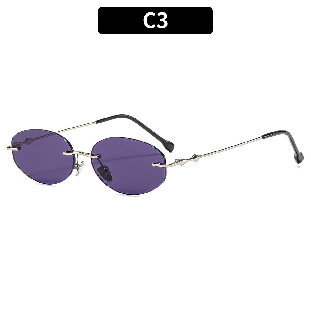 Modische geometrische Rahmenbrille
