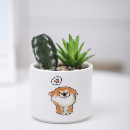 Niedlicher Tier-Themen-Sukkulenten-Planter Brehn