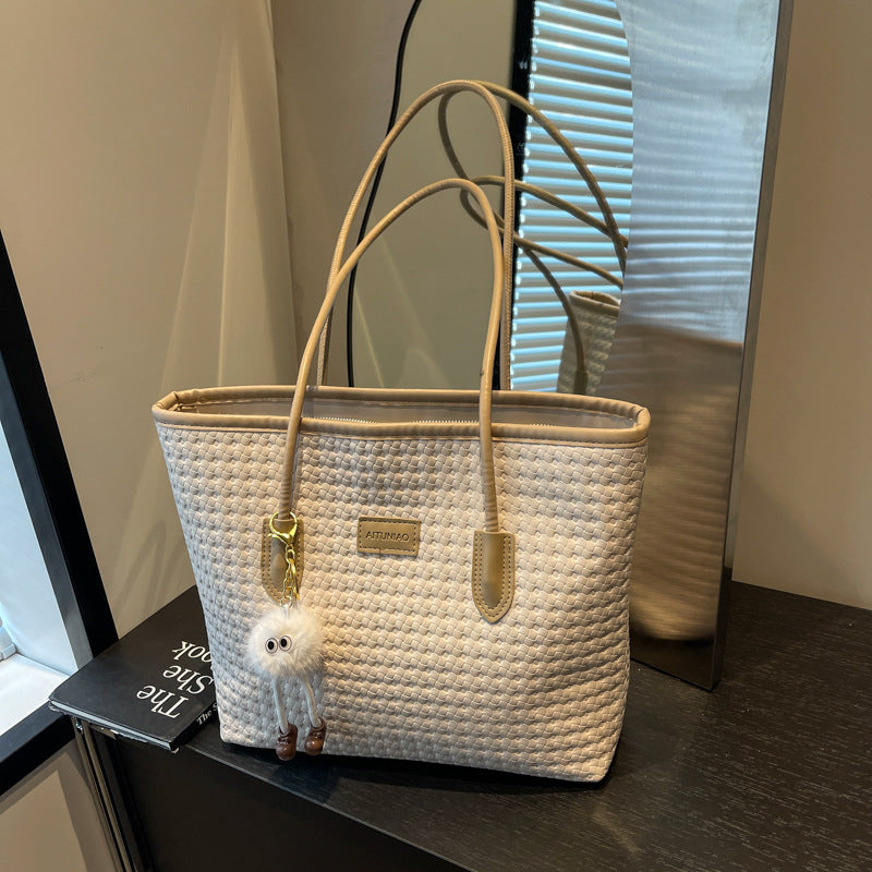 Gewebte gemusterte Schultertasche Brehn