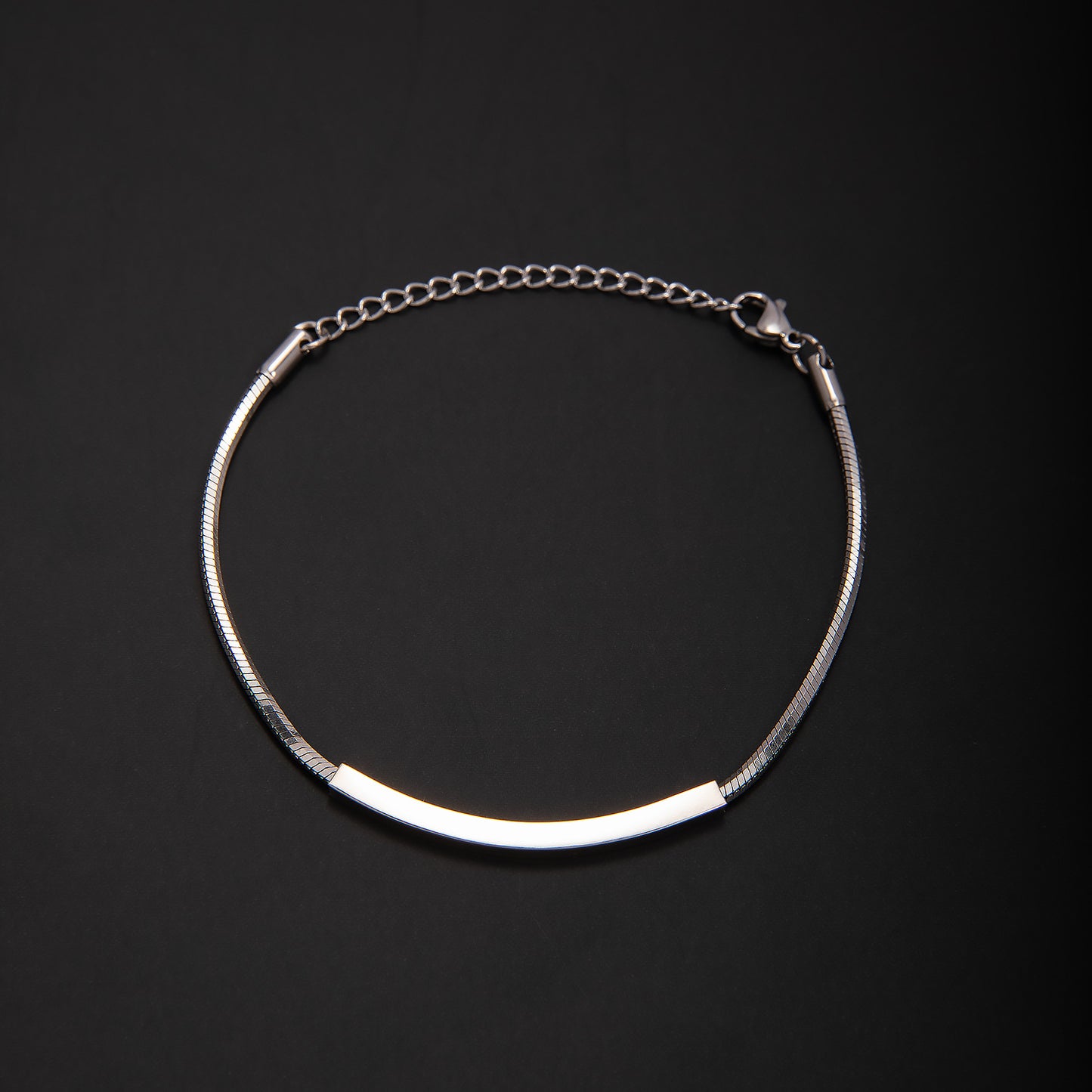 Elegante Minimalistische Silberkette Armband Brehn