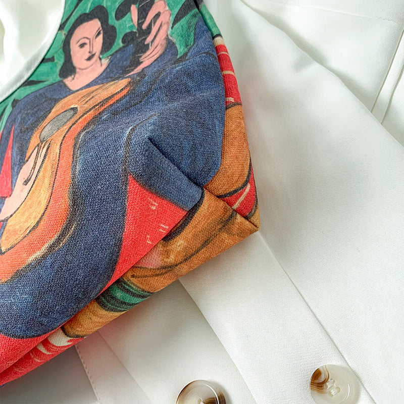 Künstlerische Drucktasche