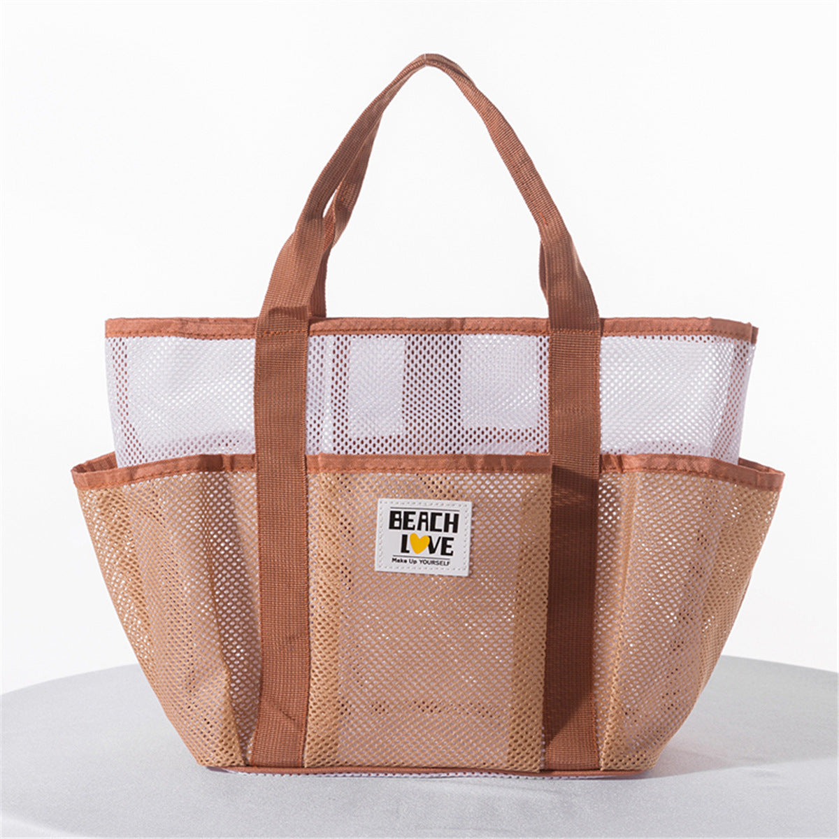 Leichter Mesh Strand Tasche Brehn