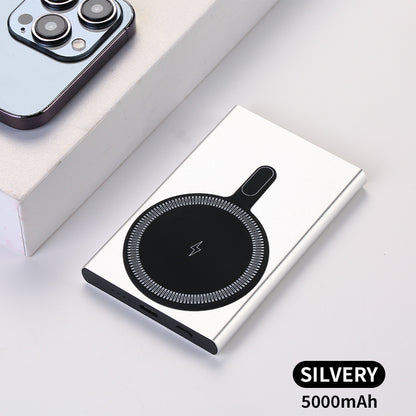 Tragbare Magnetische Powerbank mit Schnellem Induktiven Ladegerät Brehn