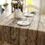 Rustikale Holzmaserung Tischdecke
