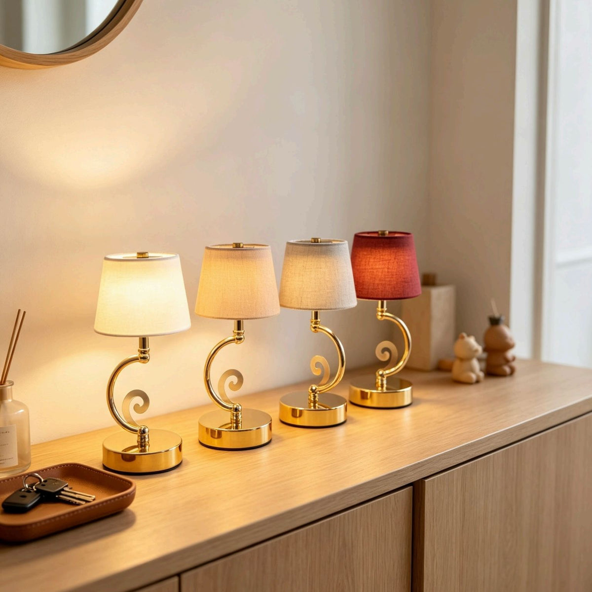 Moderne Akzent Tischlampe