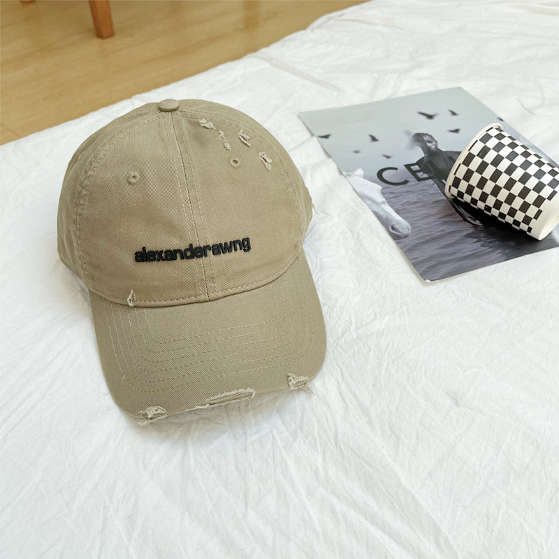 Unisex Vorgealterte Baumwoll-Baseballmütze Brehn