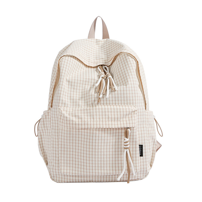 Leichter Karierter Rucksack