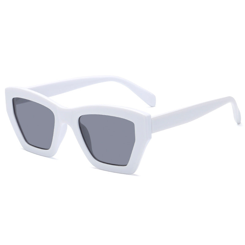 Damen trendige Sonnenbrille im modernen geometrischen Design Brehn