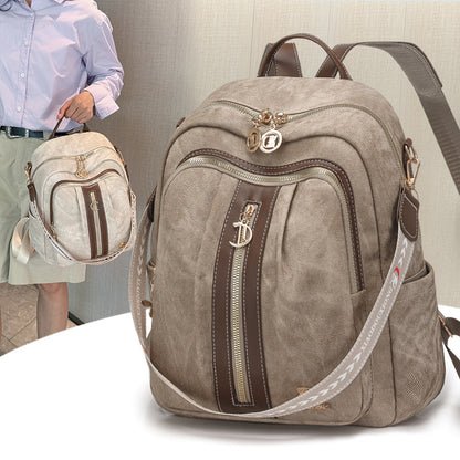 Vintage Leder Rucksack Brehn
