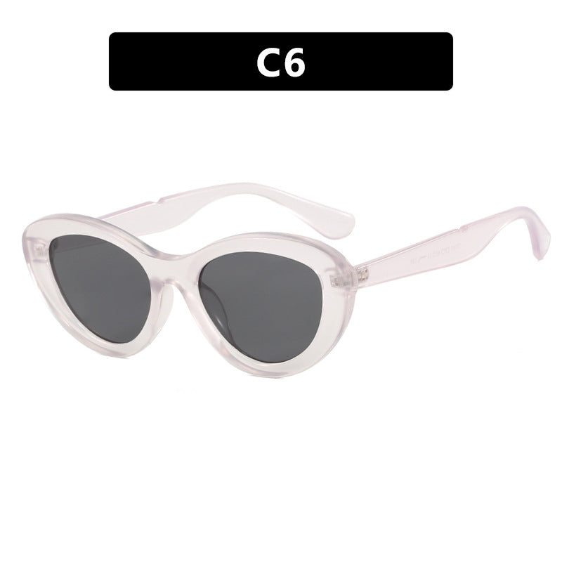 Damen Cat-Eye Sonnenbrille mit stilvollem Kunststoffrahmen und polarisierten Gläsern Brehn