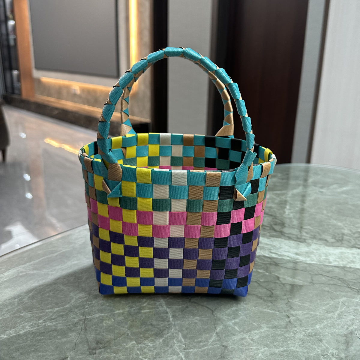 Handgefertigte Freizeitkorb Tasche Brehn