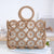Handtasche mit Kunstvollen Kreisdetails Brehn