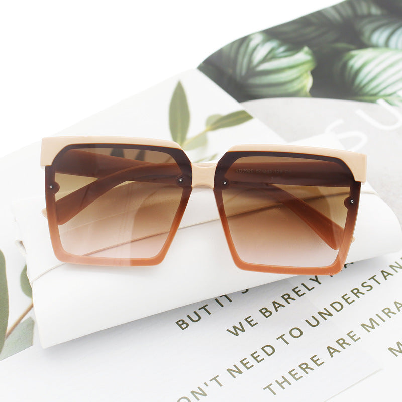 Damen große Geometrische Sonnenbrille Brehn