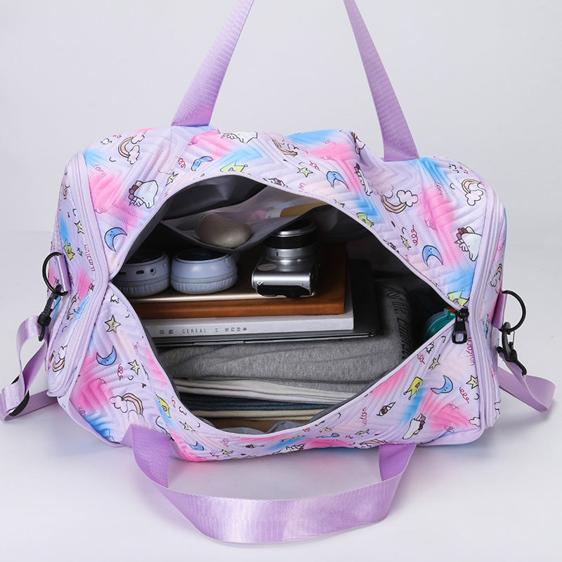 Spaß gemusterte Sport-Duffel-Tasche