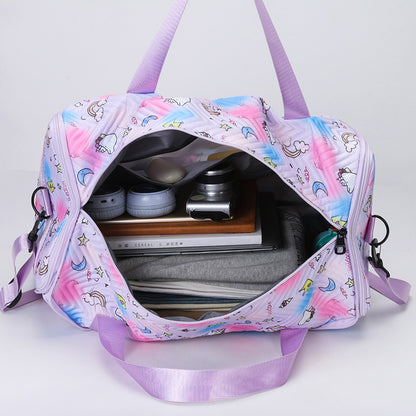 Spaß gemusterte Sport-Duffel-Tasche
