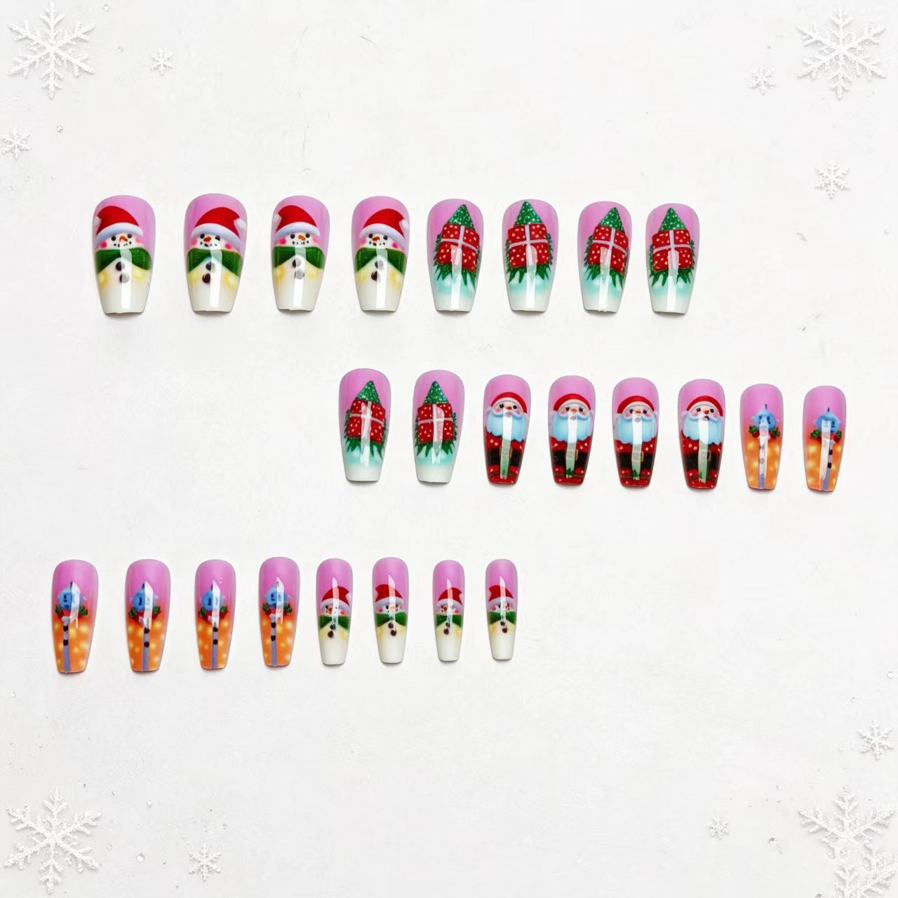 Festliche Nail Art Kunstnägel Brehn