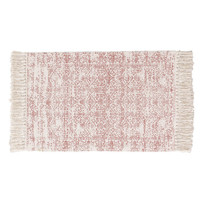 Gewebter Vintage-Teppichläufer mit Fransen und orientalischem Used-Look Brehn