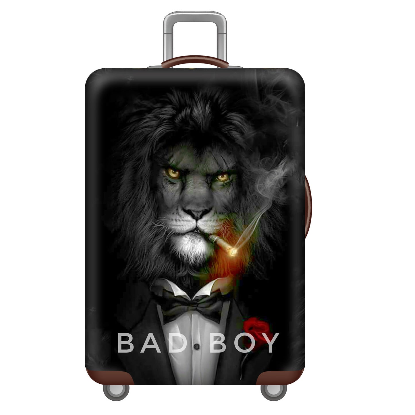 Unisex Hartschalenreisekoffer mit lustigem Pandamotiv Brehn