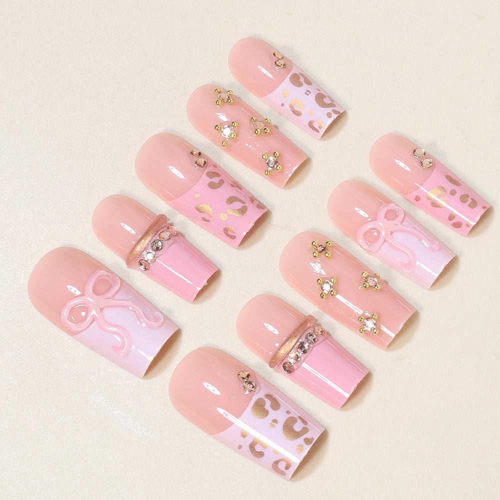 Dekorative Lange Stiletto Nail Art Tipps Brehn
