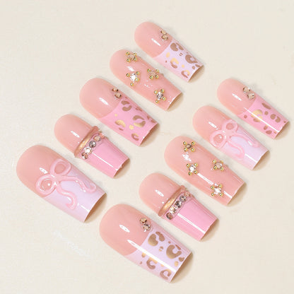 Dekorative Lange Stiletto Nail Art Tipps Brehn