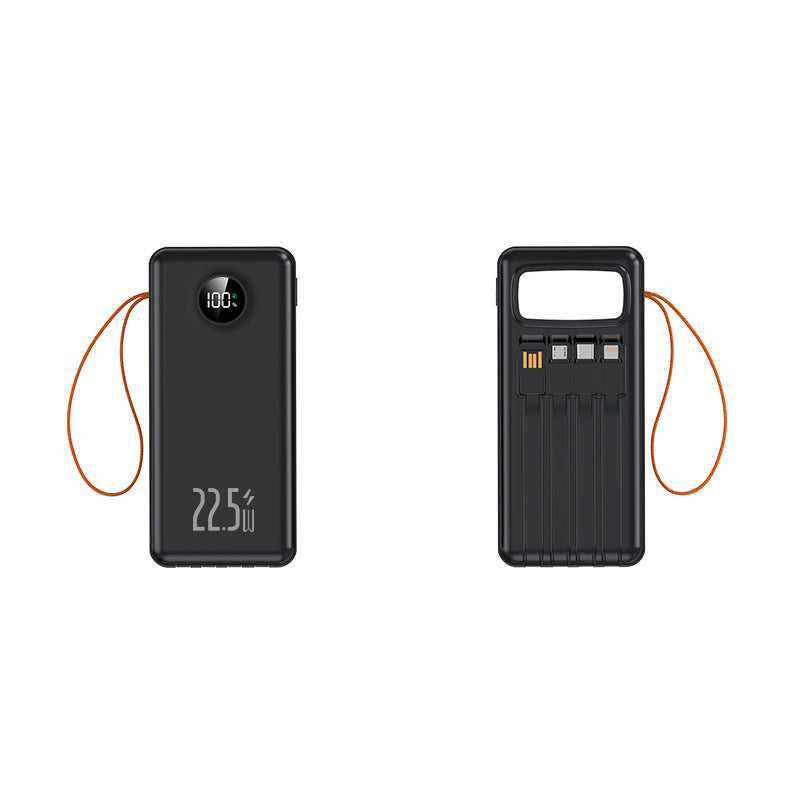 Tragbare Powerbank mit Schnellladefunktion und Digitale Anzeige Brehn
