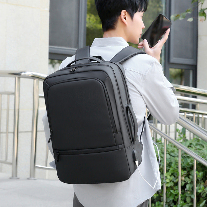 Eleganter Laptop-Rucksack mit Gepolstertem Fach und Praktischem Organizer Brehn