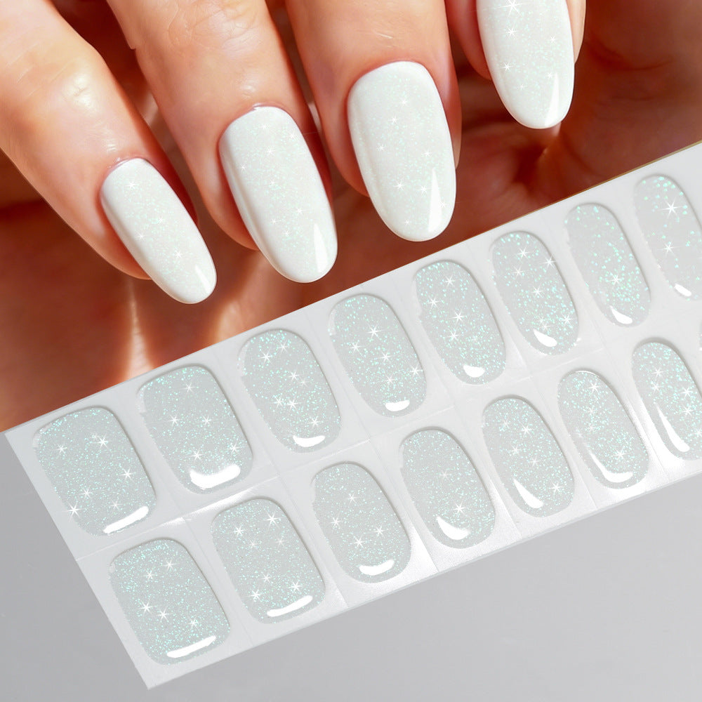 Glänzendes Glitter Press-On Nagel-Set