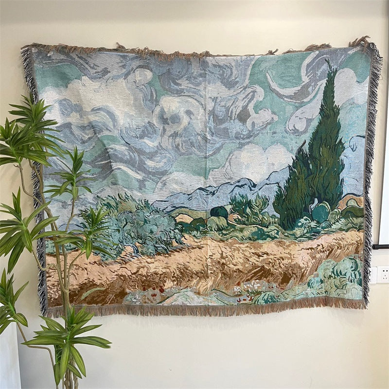 Künstlerische Wandteppichdecke