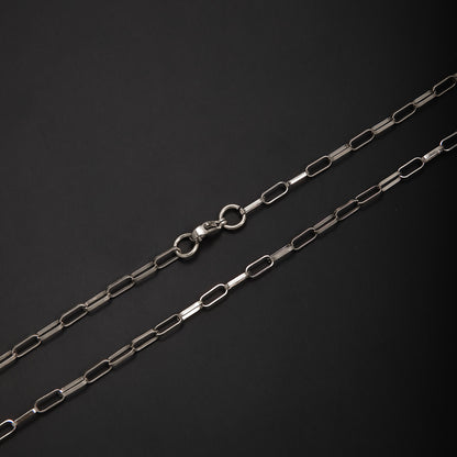 Elegante offene Gliederkette Halskette Brehn