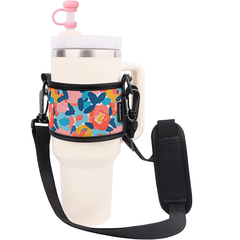 Unisex Tragbarer Becherhalter mit Schultergurt Brehn