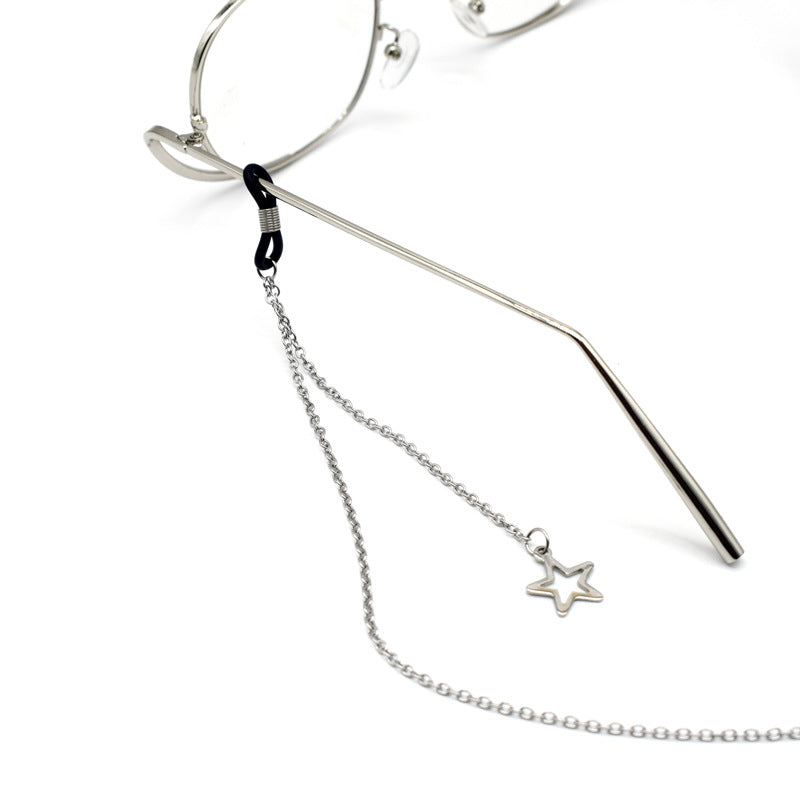 Elegante mit Sternen akzentuierte Brillenketten Brehn