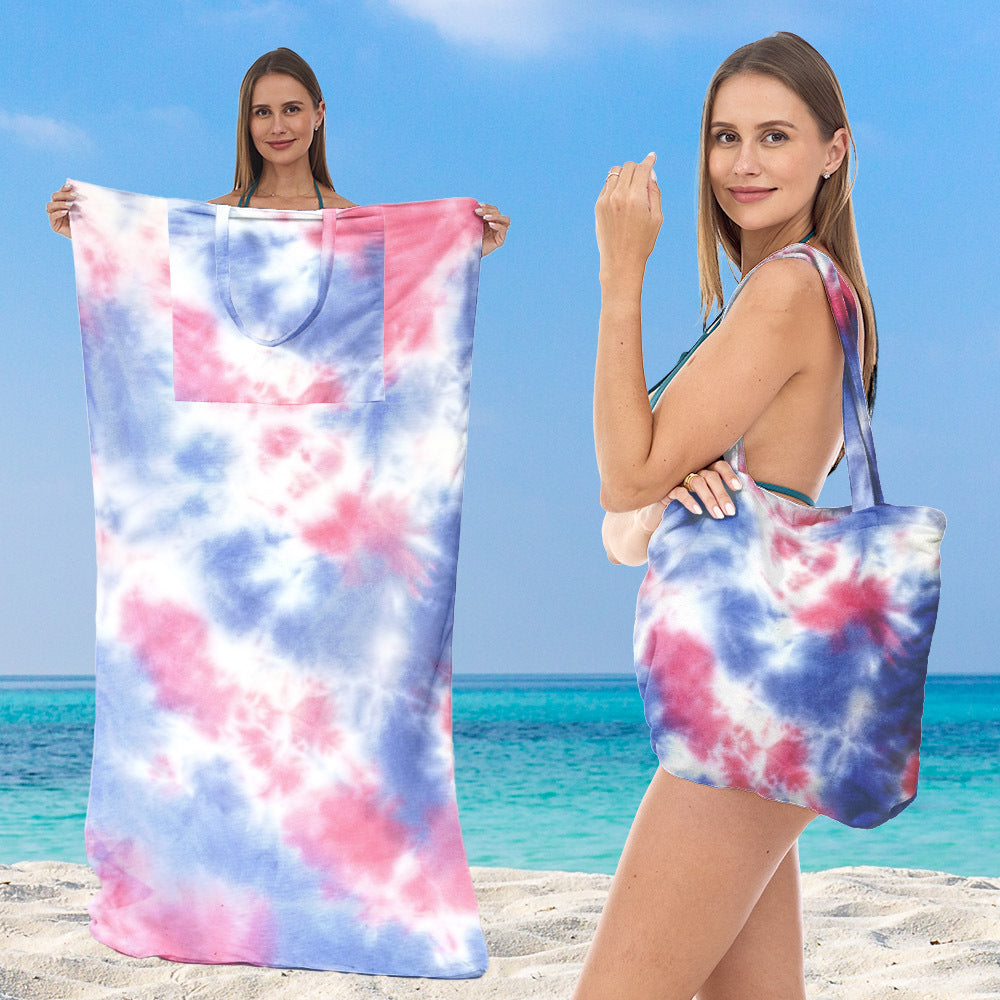 Multifunktionales Strandtuch und Tragetasche Brehn