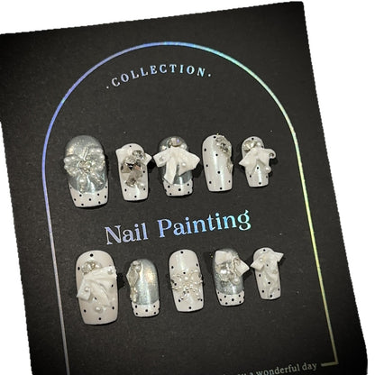 Elegante Themen-Presse-Nagelkunst