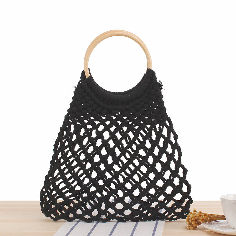 Handtasche mit Kunstvollem Netzdesign Brehn
