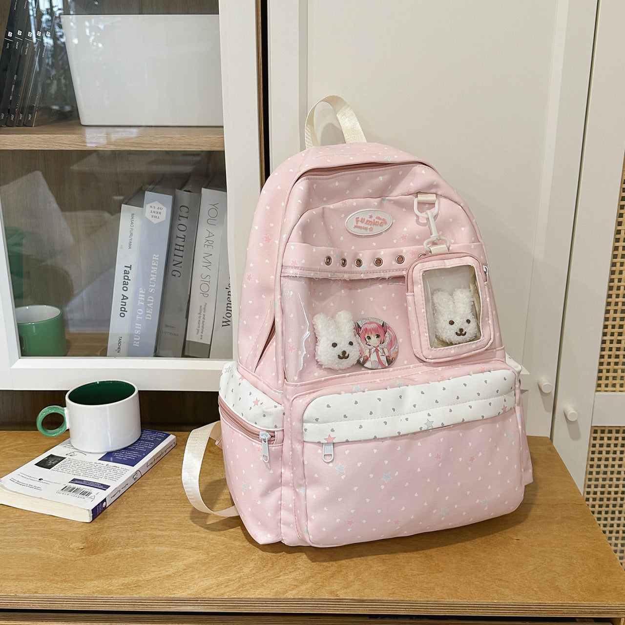 Süßer Plüsch-Rucksack