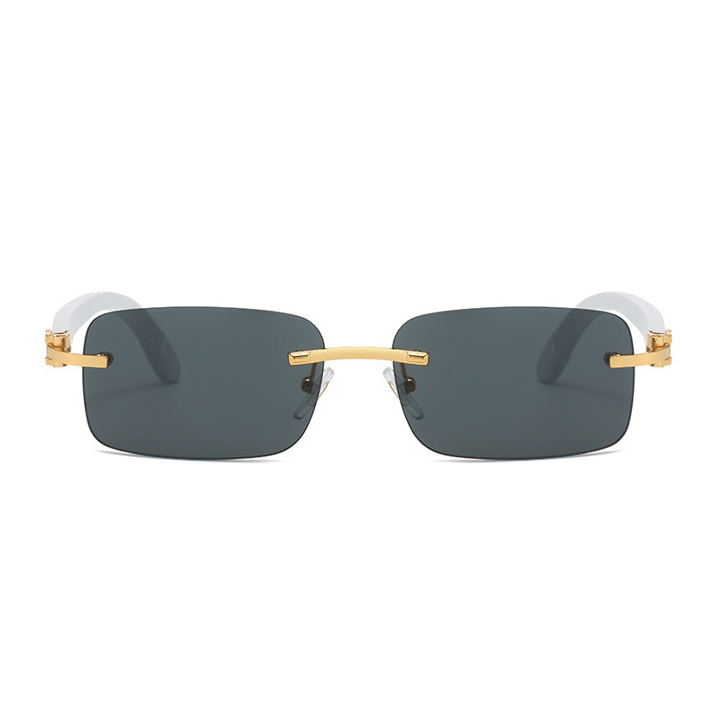 Damen rechteckige Designer-Sonnenbrille Brehn