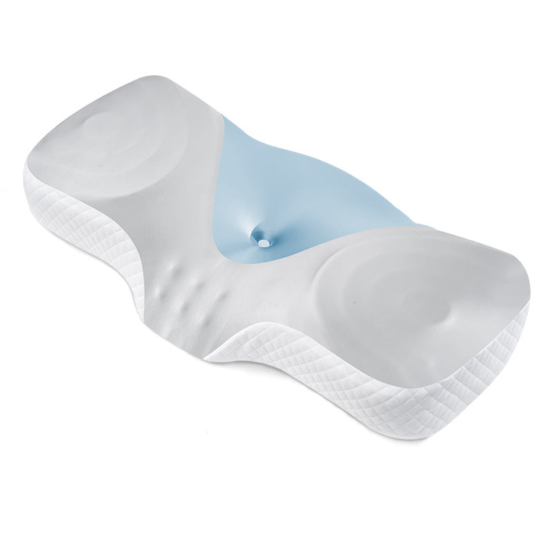 Ergonomisches Nackenstützkissen Mit Memory-Foam Und Kühlender Gel-Oberfläche Brehn