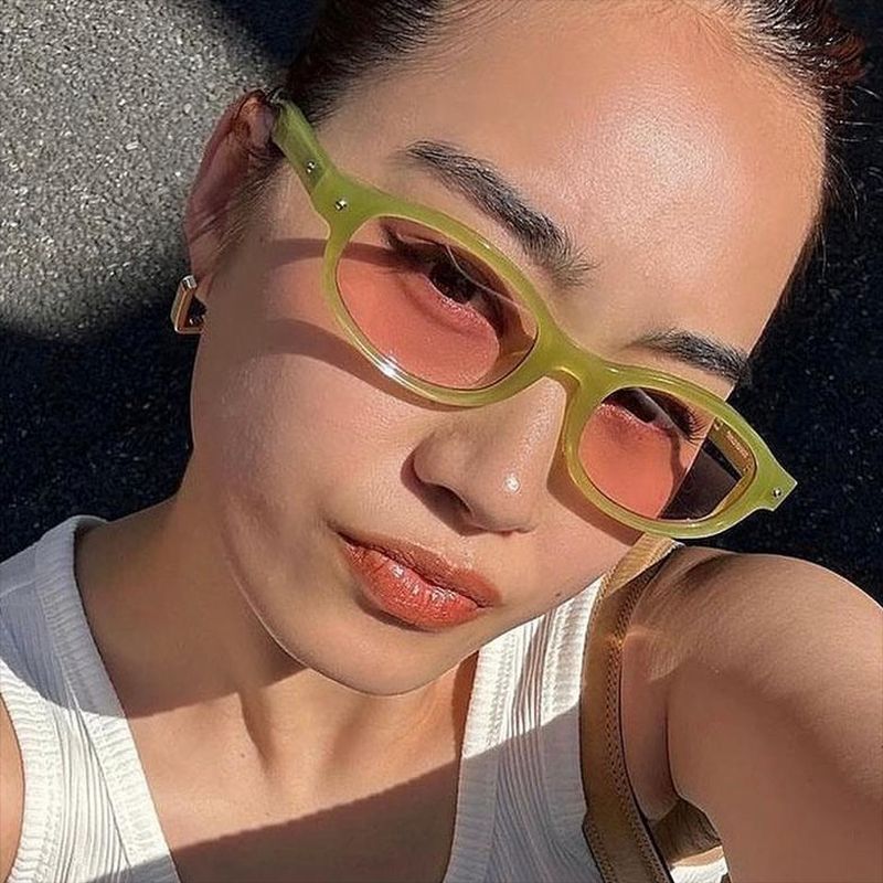 Damen Cat-Eye Sonnenbrille im eleganten Vintage-Stil Brehn