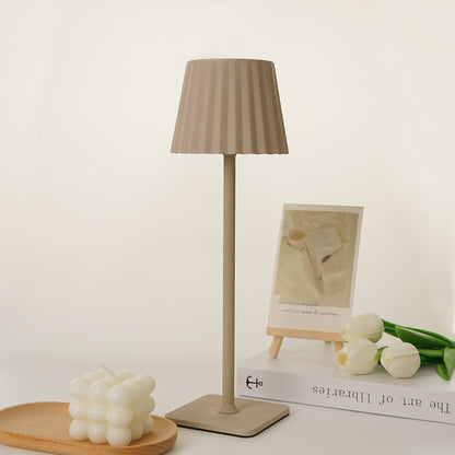 Minimalistische Säulen Tischlampe