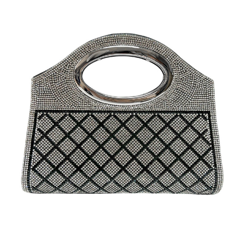 Rhinestone-besetzte Abendtasche