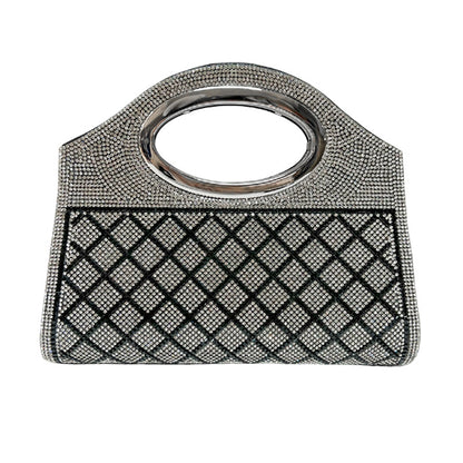 Rhinestone-besetzte Abendtasche