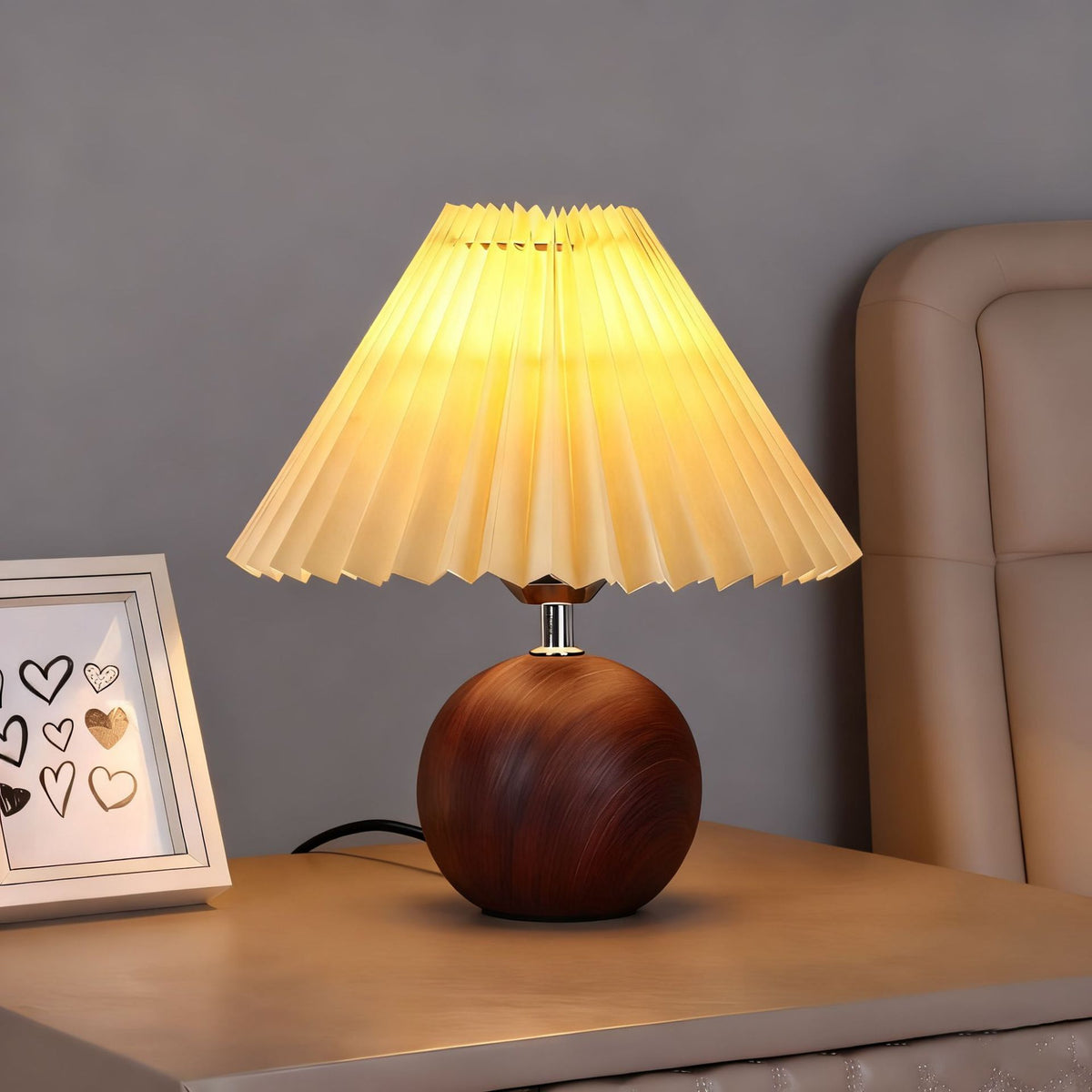 Elegante Tischlampe