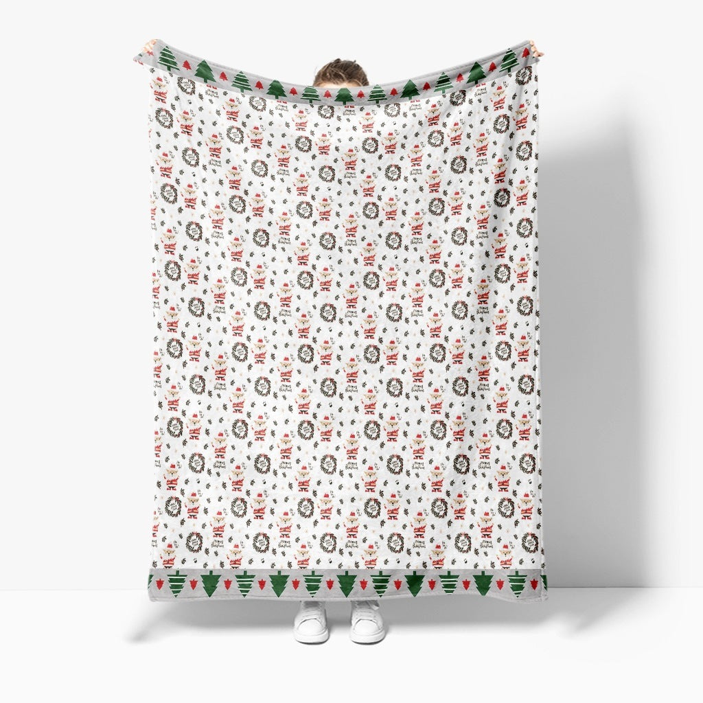 Gemütliche Weihnachtsdecke