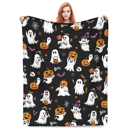 Halloween-Themen Gemütliche Fleece-Decke