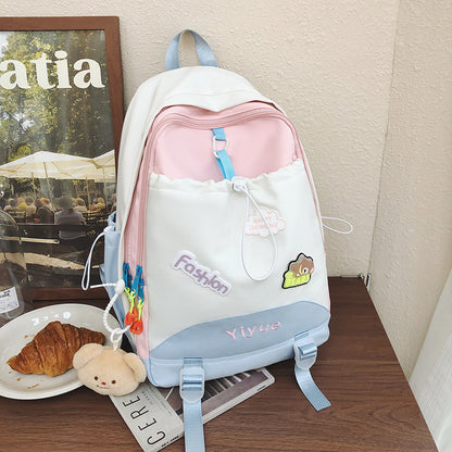 Trendy Multi-Taschen Rucksack