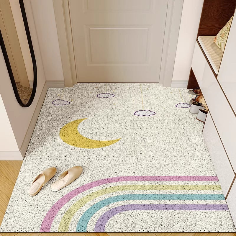 Stylische Terrazzo-Design Eingangsfußmatte Brehn