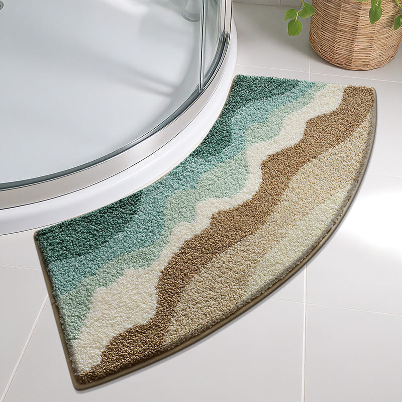 Blumen Design Memory Foam Badmatte Brehn