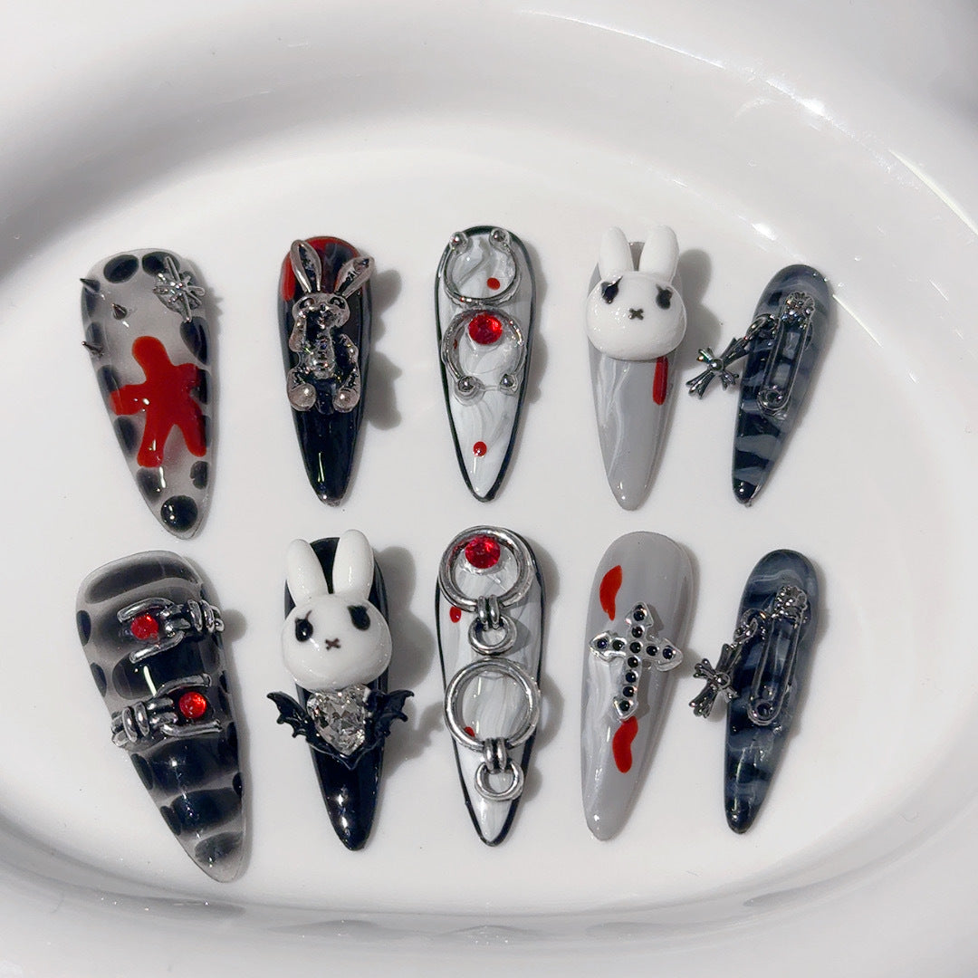 Themenbezogenes Künstlerisches Nagelschmuckset